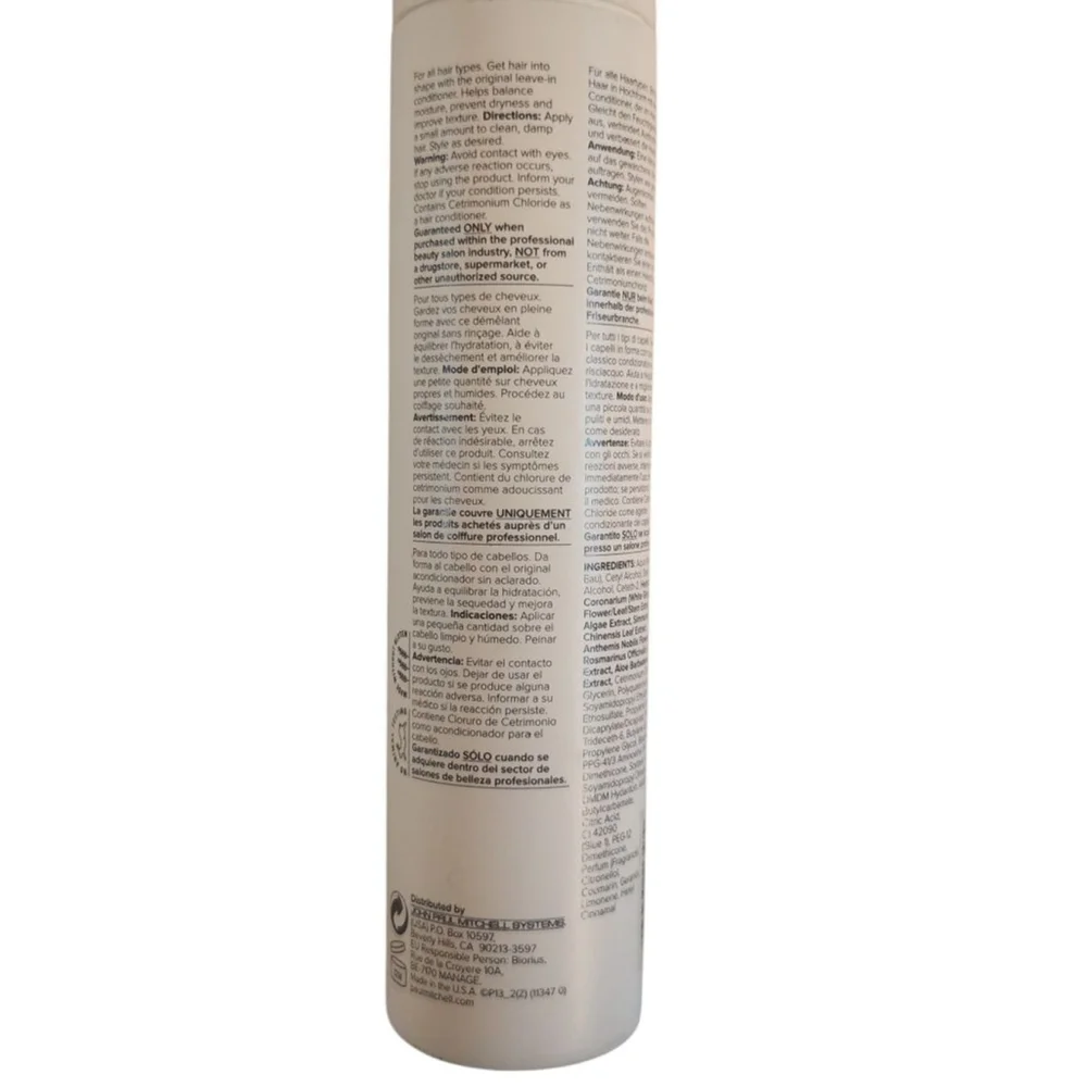 Women's Paul Mitchell The Conditioner One Size New